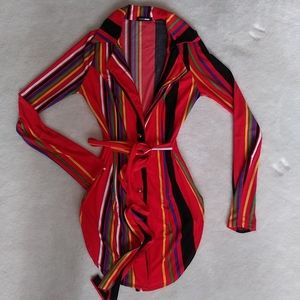 3/$20 Colorful button down top